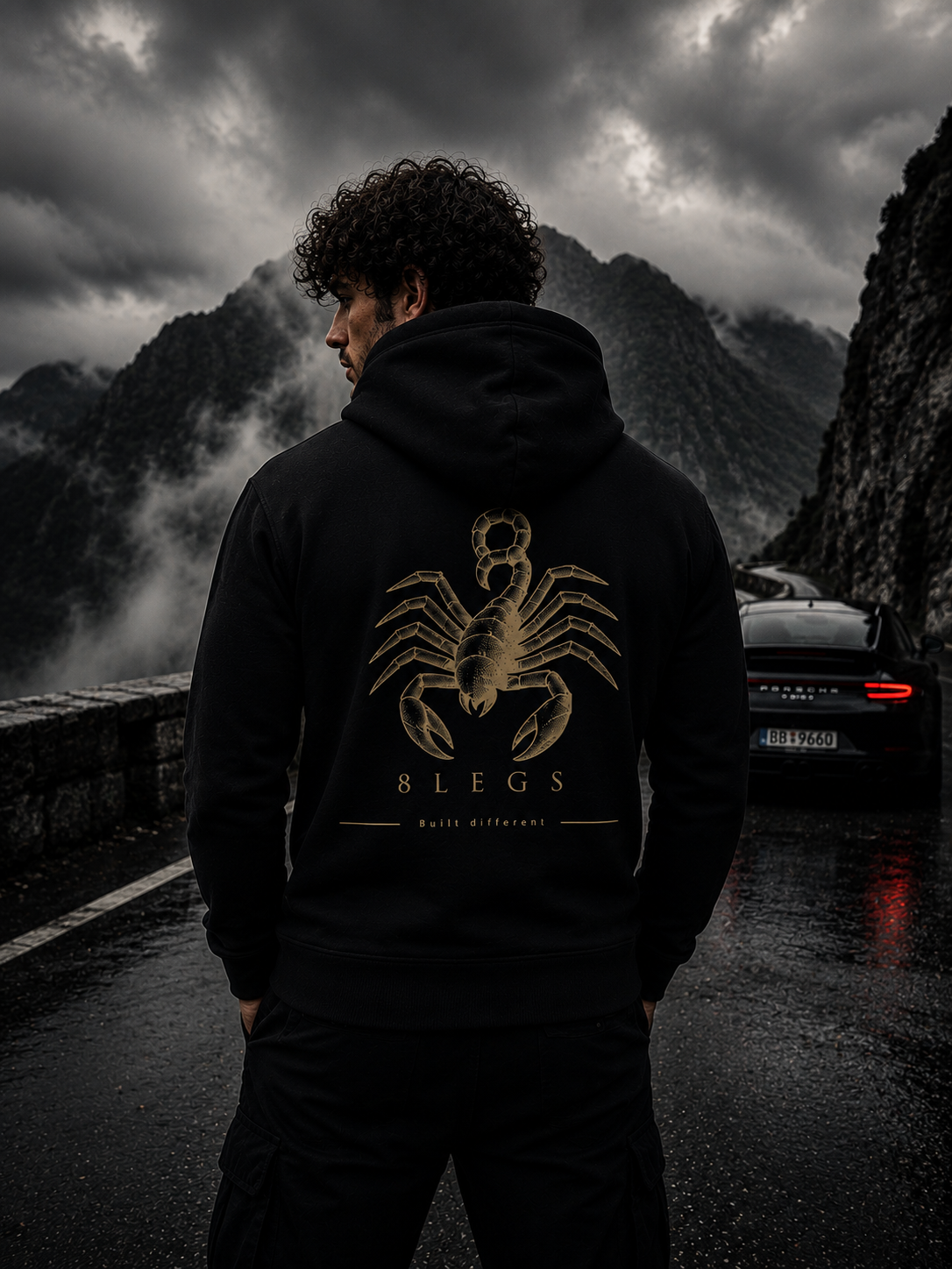 8 LEGS – Scorpion Signature Jacke / Zipper  - Organic Relaxed Zipper