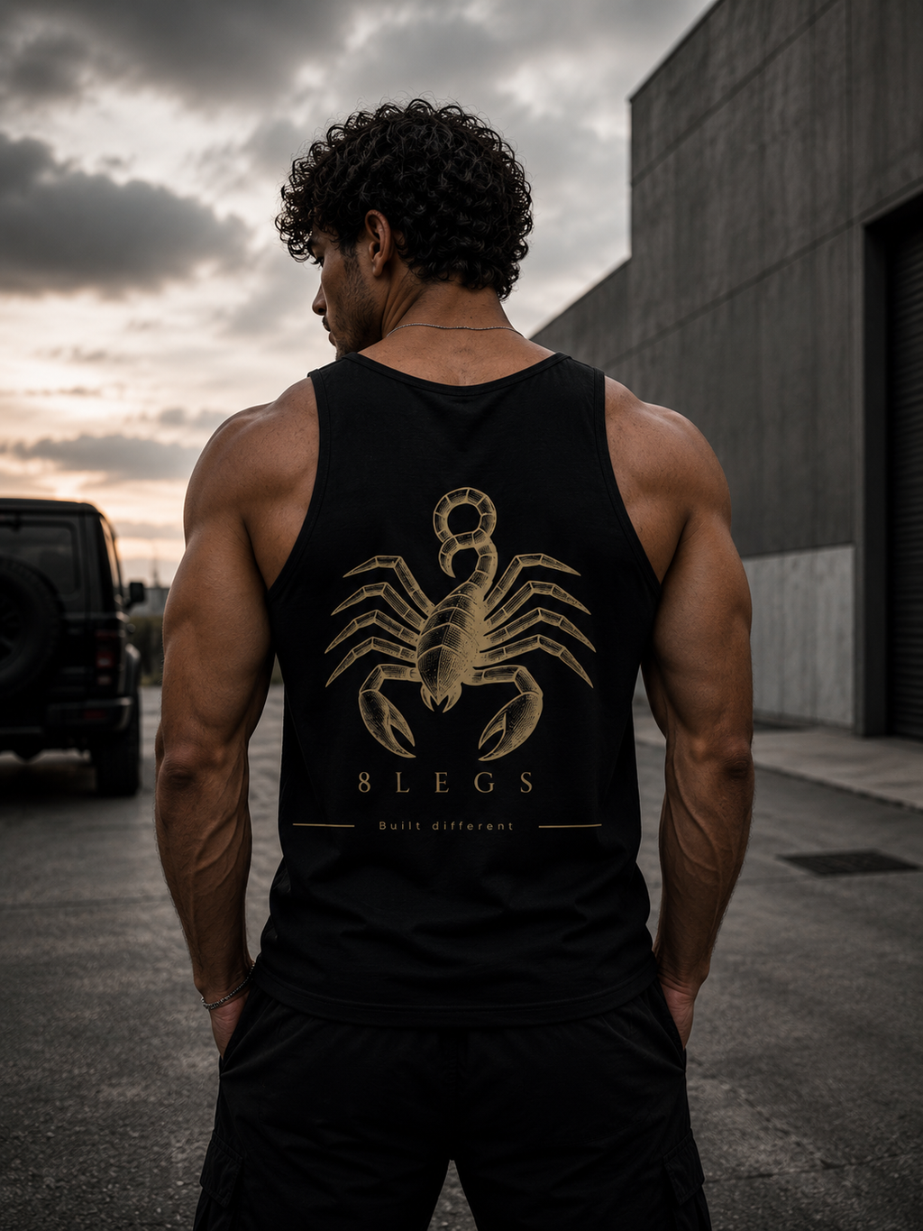 8LEGS – Scorpion Signature Tank Top - Organic Tank Top