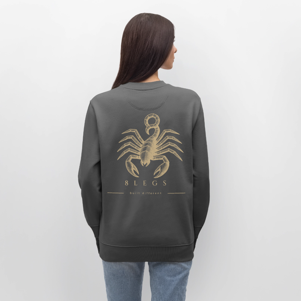 8 LEGS - Signature-Design Organic Oversize Sweatshirt - anthracite