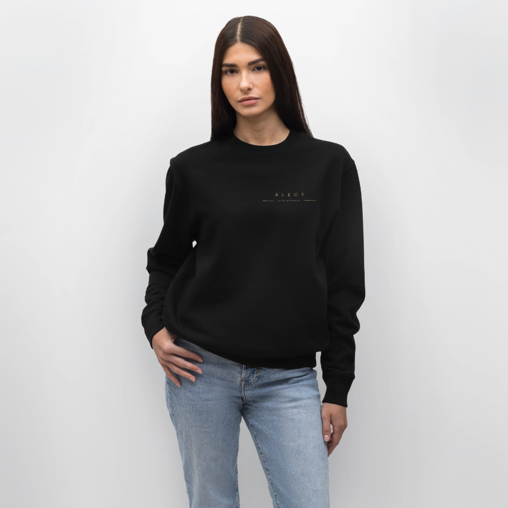 8 LEGS - Signature-Design Organic Oversize Sweatshirt - black