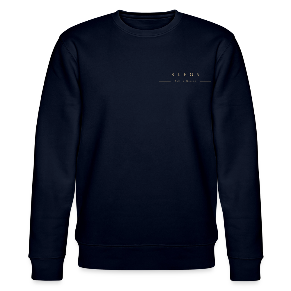 8 LEGS - Signature-Design Organic Oversize Sweatshirt - navy