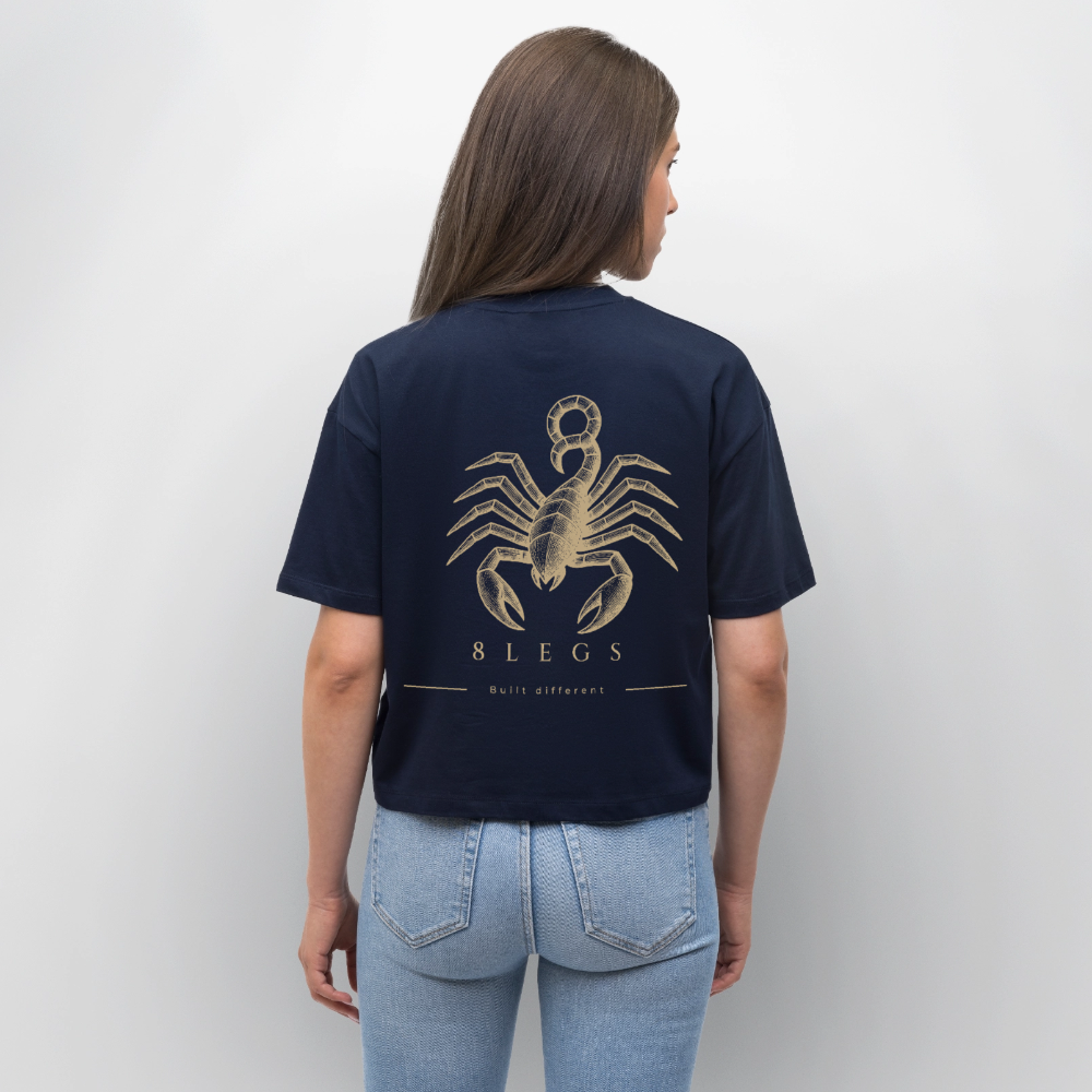 8 LEGS – Scorpion Signature - Womens Premium Classic T-Shirt - navy