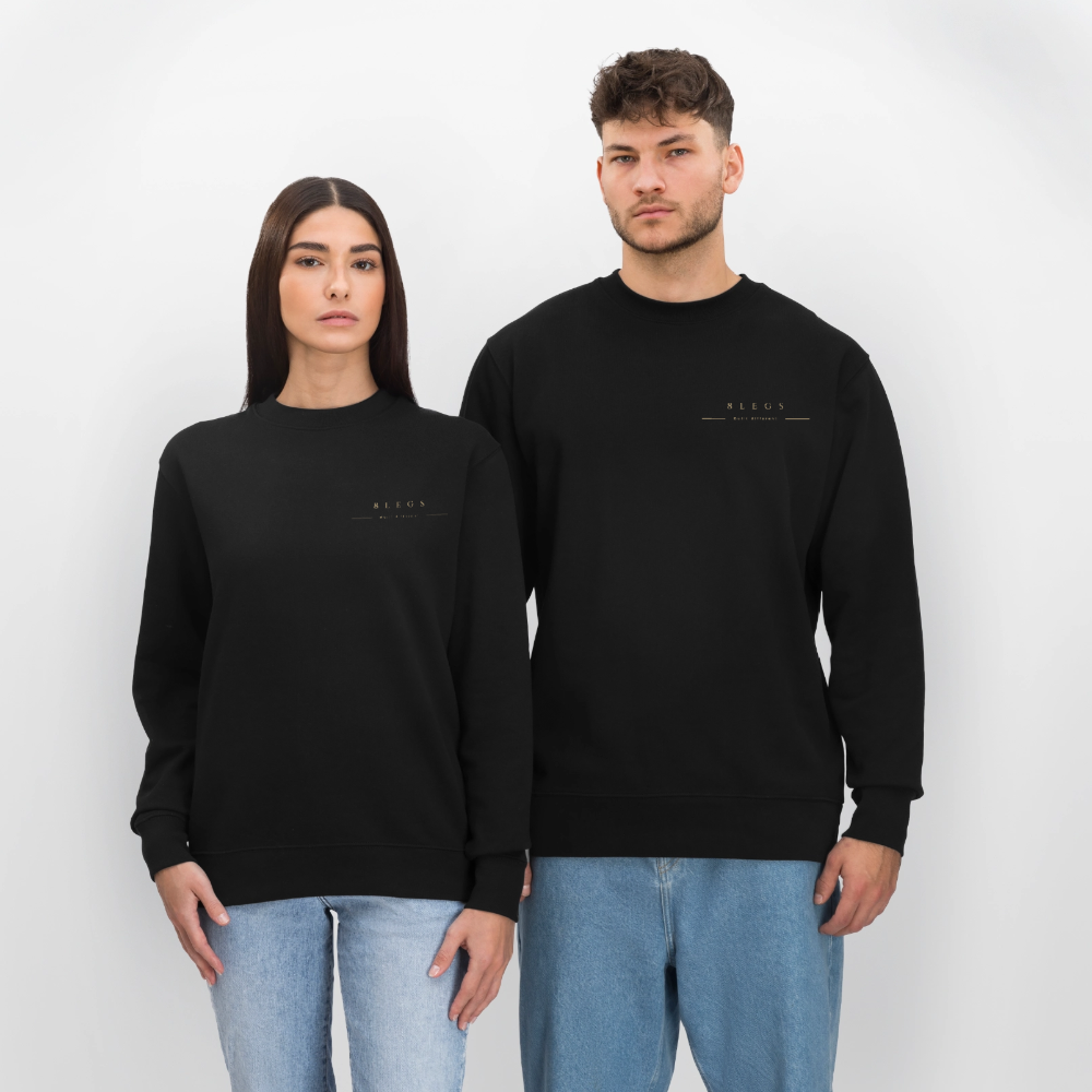 8 LEGS - Signature-Design Organic Oversize Sweatshirt - black