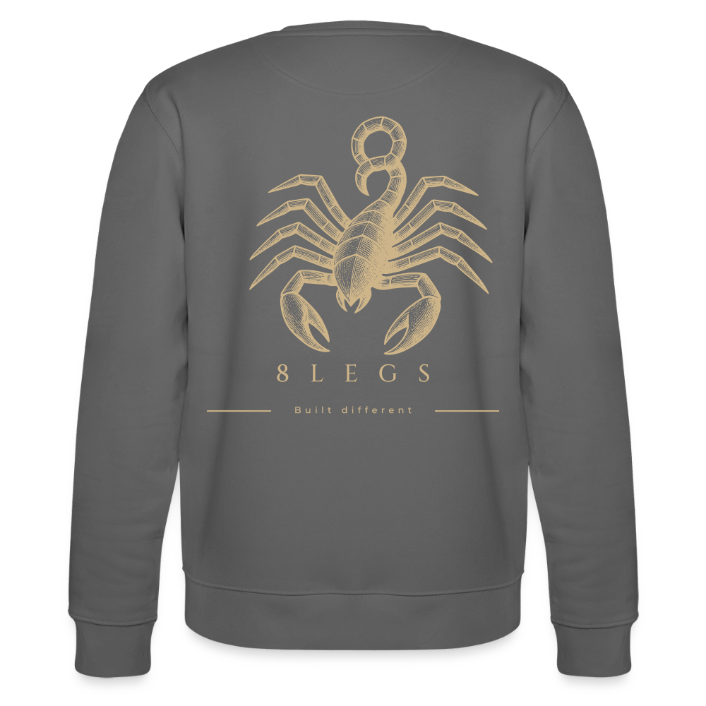 8 LEGS - Signature-Design Organic Oversize Sweatshirt - anthracite
