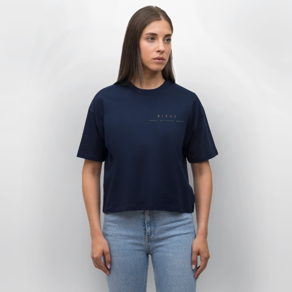 8 LEGS – Scorpion Signature - Womens Premium Classic T-Shirt - navy