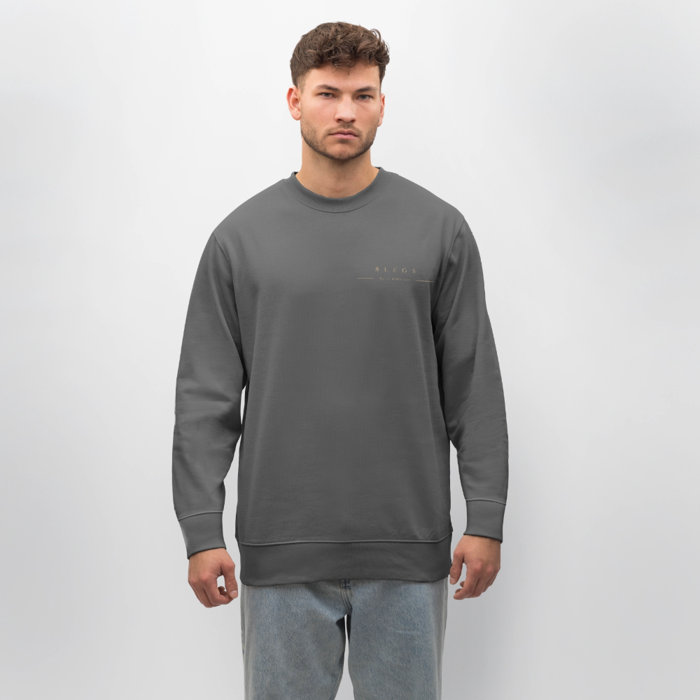 8 LEGS - Signature-Design Organic Oversize Sweatshirt - anthracite