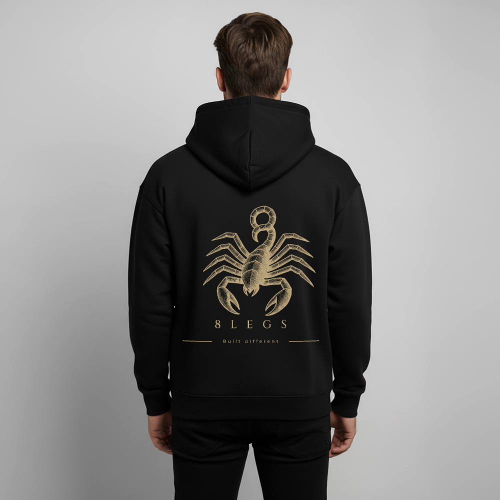 Oversized Unisex Hoodie von Stanley/Stella - black