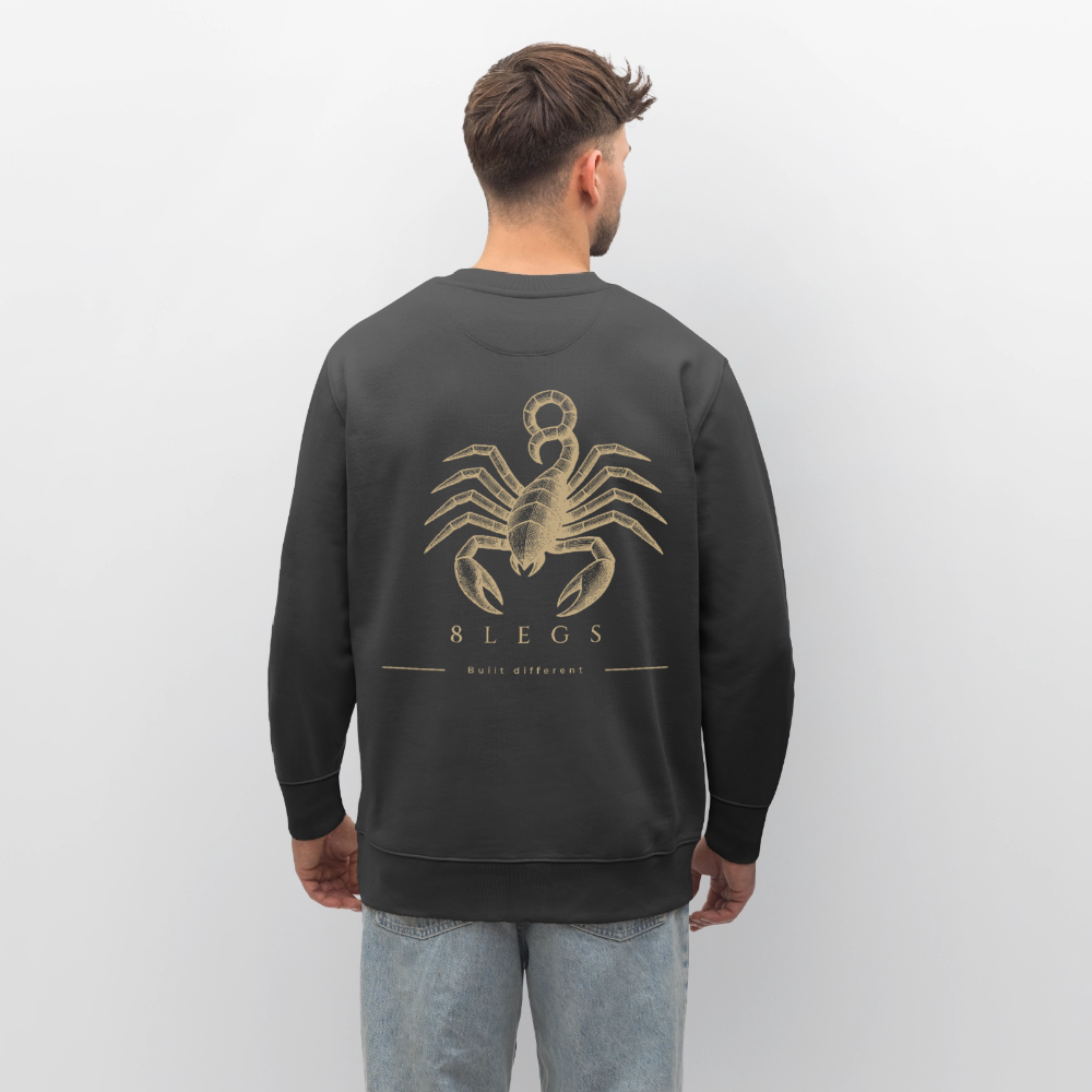 8 LEGS - Signature-Design Organic Oversize Sweatshirt - anthracite