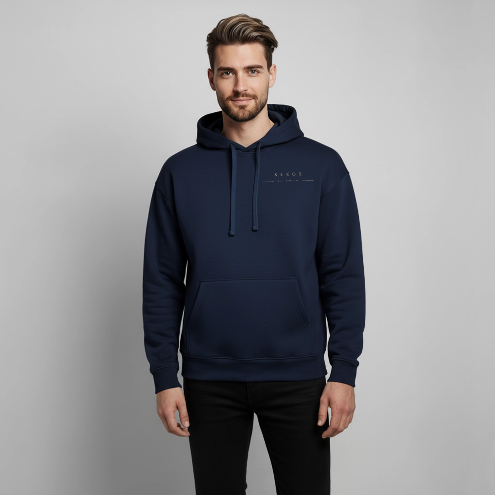8 LEGS – Scorpion Signature - Organic Hoodie - navy