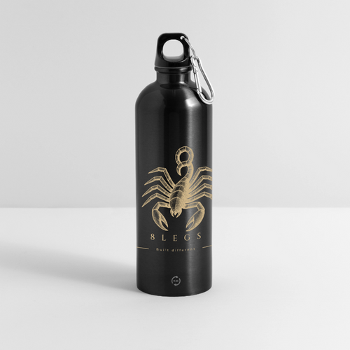 8 LEGS Outdoor Trinkflasche (750ml) - black