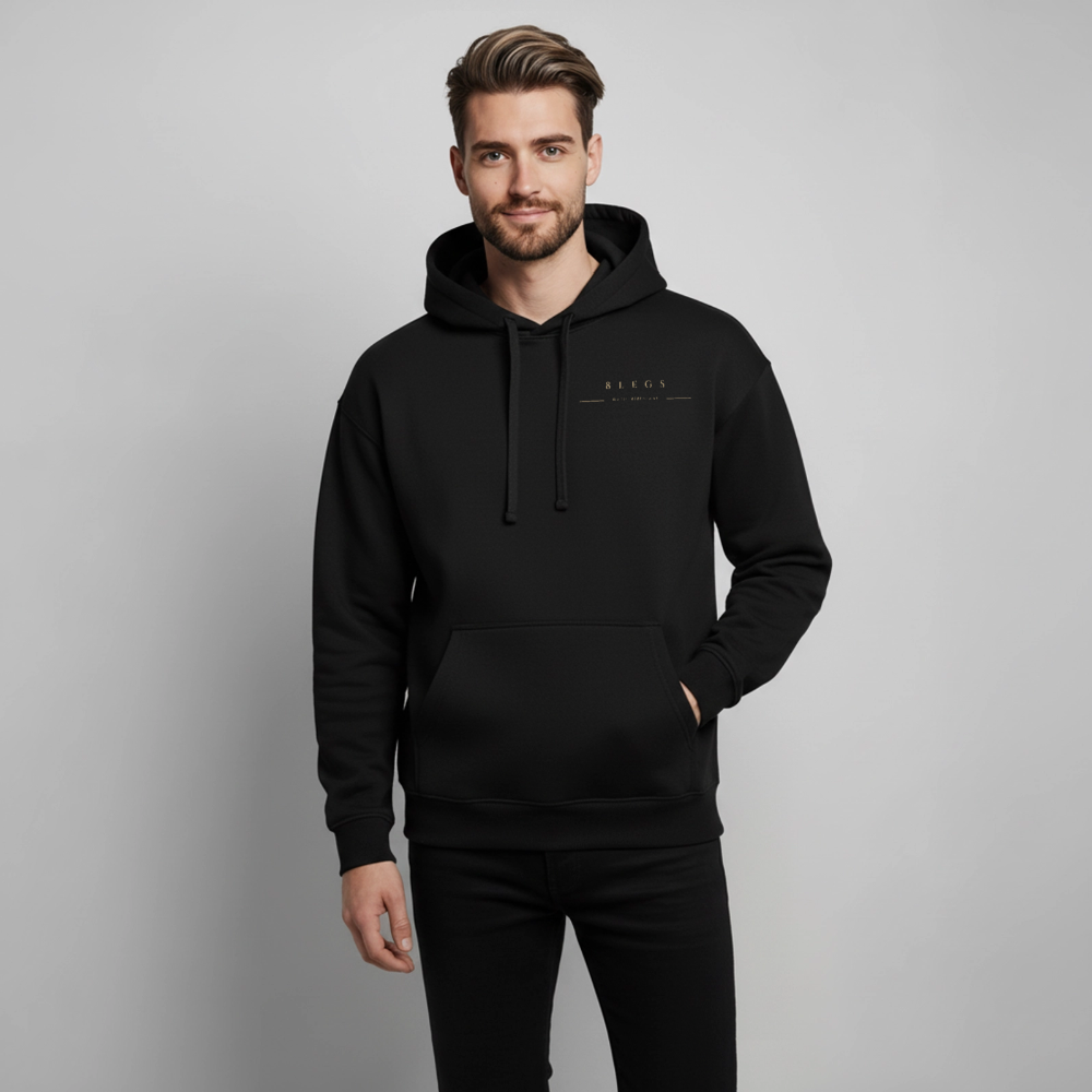 8 LEGS – Scorpion Signature - Organic Hoodie - black