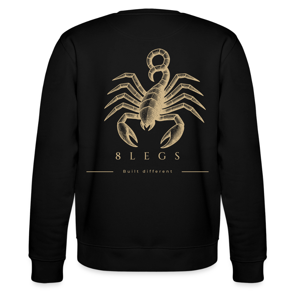 8 LEGS - Signature-Design Organic Oversize Sweatshirt - black