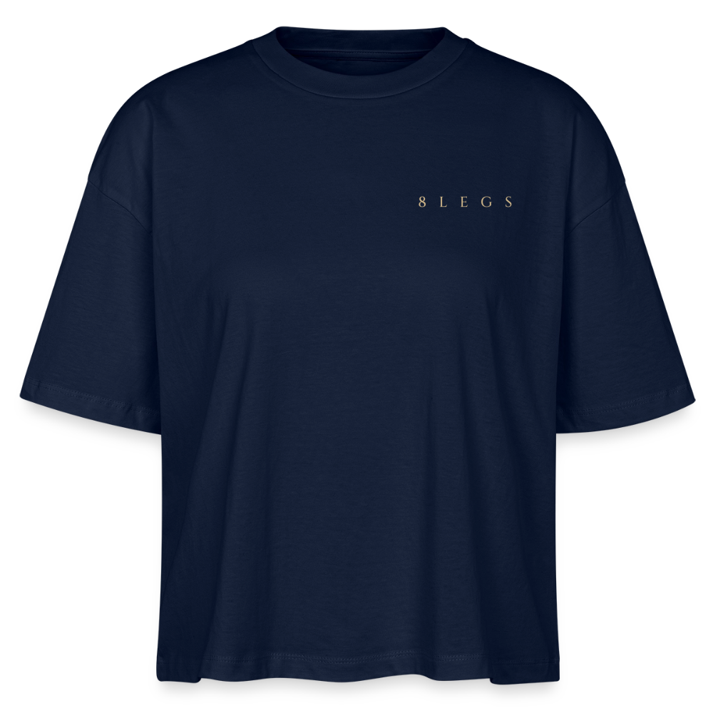 8 LEGS – Scorpion Signature - Womens Premium Classic T-Shirt - Navy