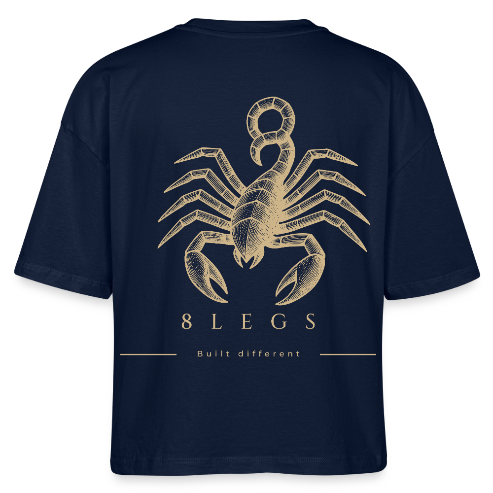8 LEGS – Scorpion Signature - Womens Premium Classic T-Shirt - navy