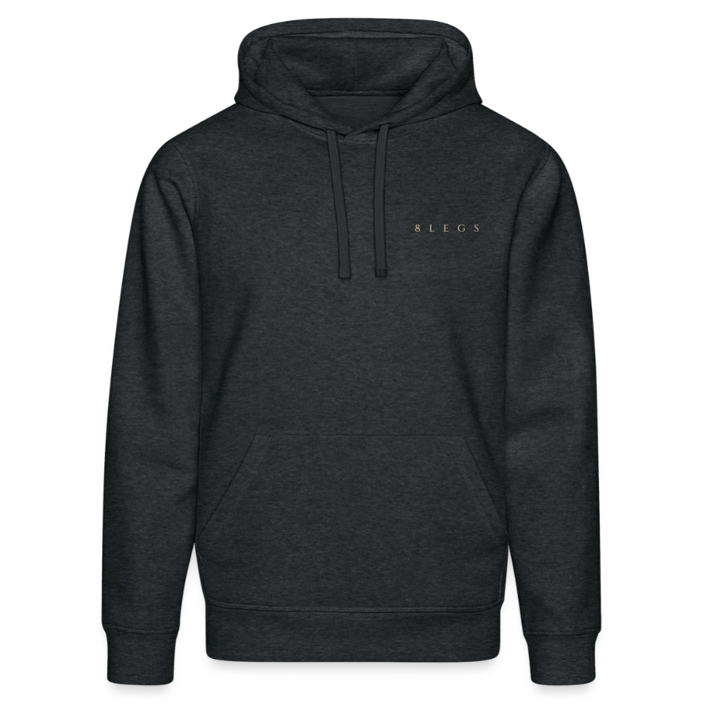 Stanley/Stella Unisex Bio-Hoodie DRUMMER - Dunkelgrau meliert