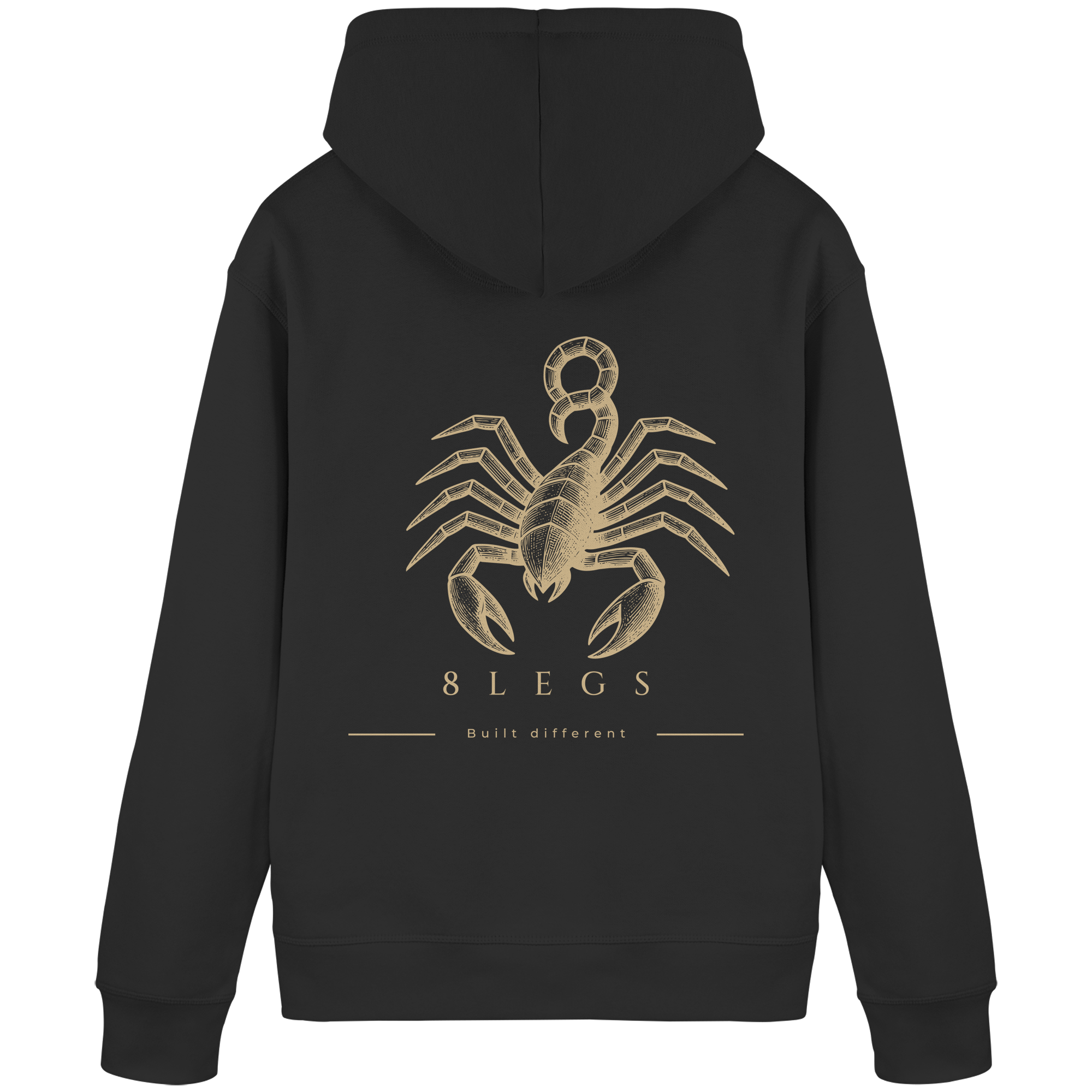 8 LEGS – Scorpion Signature - Organic Basic Hoodie