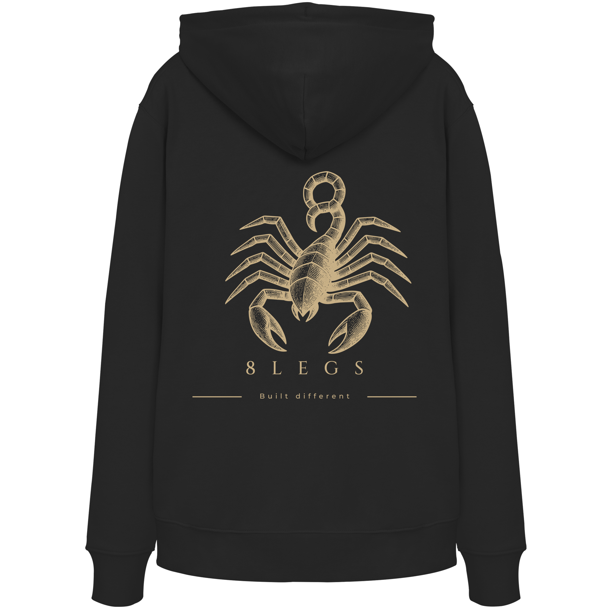8 LEGS – Scorpion Signature - Organic Hoodie