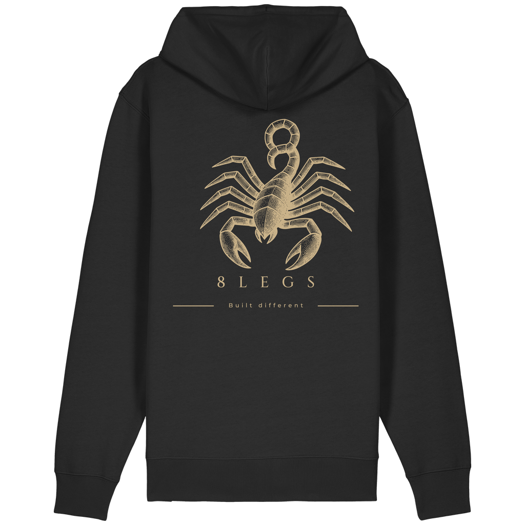 8 LEGS – Scorpion Signature Jacke / Zipper  - Organic Relaxed Zipper